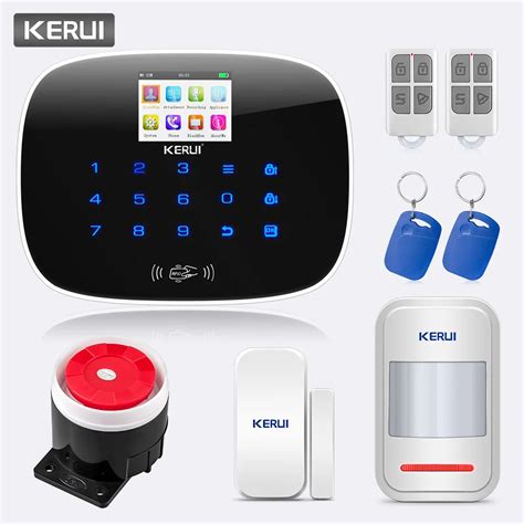 Kerui Wireless Burglar Alarm G Gsm Sms Rfid Home House Burglar Alarm