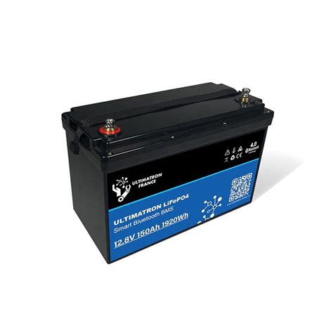 Ultimatron Batterie Lithium V Ah Lifepo Ubl Pro