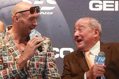 Arum On Why Fury Reminds Him Of Ali Ahead Of Wilder Rematch World