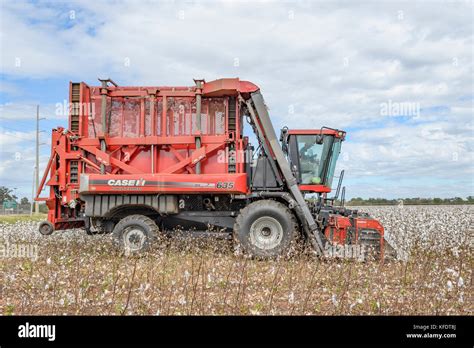 Case Ih Module Express 635 Cotton Picker Combine Harvester Picking