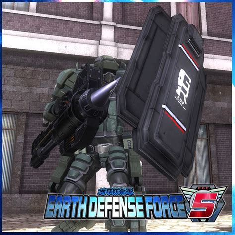 Earth Defense Force 5 Fencer Weapon Grim Reaper Shield 2017 Mobygames