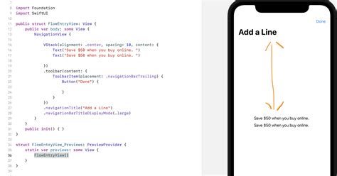 Swiftui Remove Extra Space Between Navigationtitle And Textview Stack