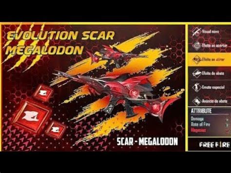 Garena Free Fire New Legendary Megalodon Alpha Scar L Skin All You