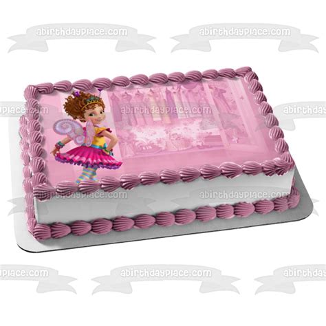 Fancy Nancy In Her Wardrobe Edible Cake Topper Image Abpid55373 A