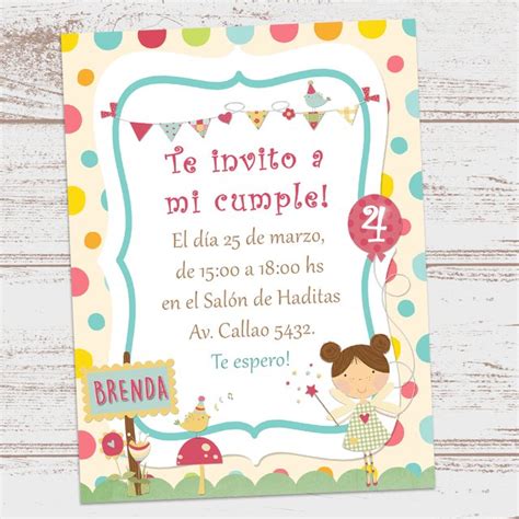 Kit Imprimible Hadas Del Bosque Personalizado