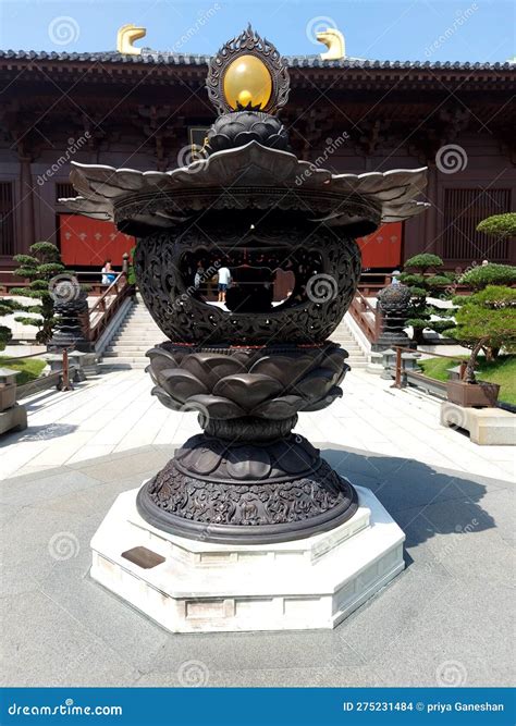 Thailand Temple Big Traditional Lamp Stock Photo Image Of Traditional