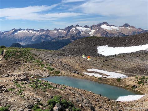 Backpacking Park Butte With Stunning Views Of Mount Baker