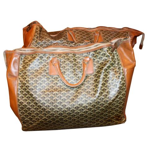 Vintage Goyard Luggage Set Goyard Luggage Goyard Handbags Goyard Bag