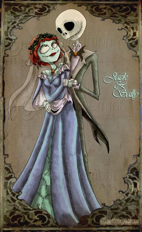 Jack and Sally's Wedding by madamenanas on DeviantArt