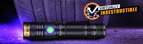 Darkbeam Uv Flashlight Nm Nm Blacklight Rechargeable Usb Wood