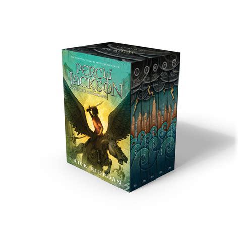 Percy Jackson and the Olympians Hardcover Boxed Set by Rick Riordan ...