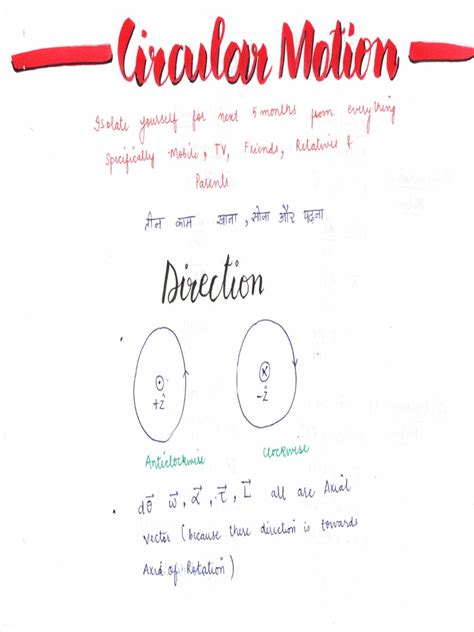 9.circular Motion | PDF