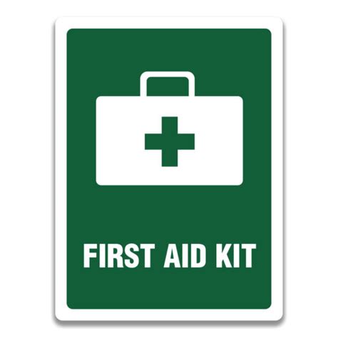 First Aid Kit Sign Safety Sign And Label