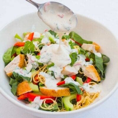 Cajun Chicken Noodle Salad With Creamy Chilli Lime Dressing Nicky S