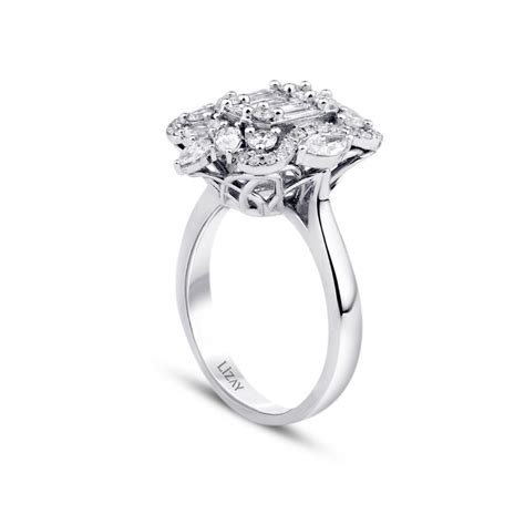 1 42 Carat Diamond Baguette Ring Lizay DR32708