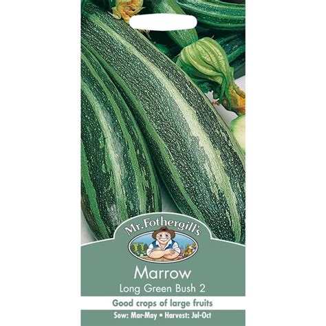 Fothergill S Marrow Long Green Bush 2 Tfm Farm And Country Superstore