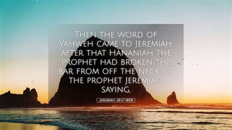 Jeremiah Web Desktop Wallpaper Then The Word Of Yahweh Came To