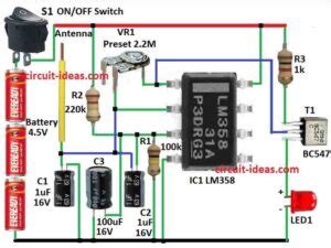 Simple Mobile Phone Detector Circuit Using Op Circuit Ideas For You