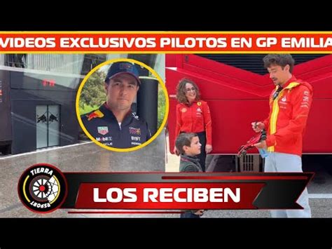 VIDEOS EXCLUSIVOS ASO ES COMO EL GP DE IMOLA RECIBE A SERGIO PÉREZ Y