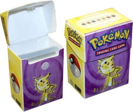 Ultra Pro Pokemon Pikachu Deck Box W 60 Standard Sized Sleeves WOC083