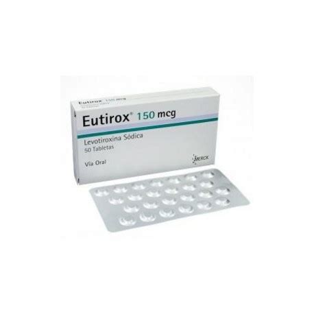 Eutirox Mcg Farmacundinamarca Caja Tabletas Merck