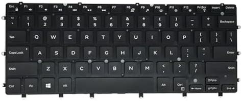 Amazon Wwgtmc Replacement Keyboard With Backlit Us Layout For Dell