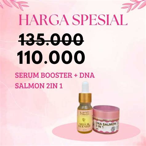 SERUM BOOSTER DNA SALMON 2in 1 Lazada Indonesia