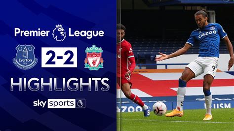 Everton 2 - 2 Liverpool - Match Report & Highlights