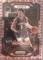 LaMelo Ball 2023 Prizm Monopoly 13 Red Dice Price Guide Sports Card