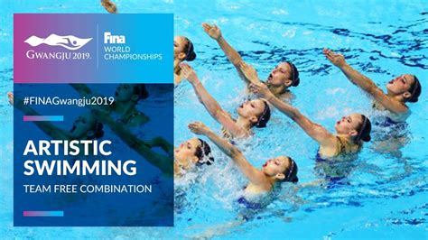 Artistic Swimming Team Free Combination Top Moments Fina World