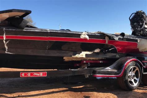 Bass Boat Crashes At 102 Mph Wide Open Spaces