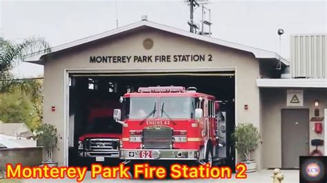 Monterey Park Fire Station Ca Youtube