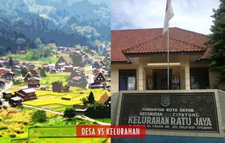 Perbedaan Desa Dan Kelurahan Desanesia Id