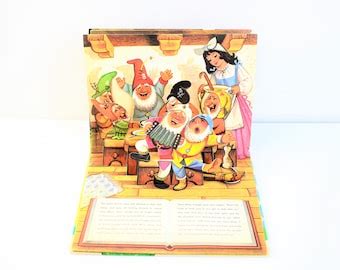 Snow White Pop Up Book Etsy