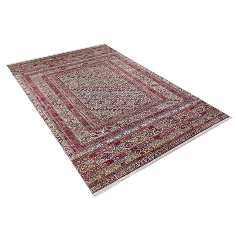 Latitude Vive Sahraoul Modern Machine Woven Red Area Rug Wayfair Co Uk