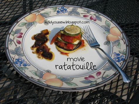 Ratatouille From The Pixar Movie Confit Byaldi How To Make