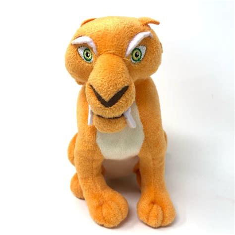 Just Play | Toys | Ice Age Plush Diego Sabertooth Tiger 7 Tall Stuffed ...