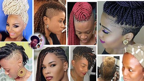 THE HAIRSTYLES ARE INDEED DOPE! SIDE-SHAVED UNDERCUT BRAIDSHAIRSTYLES👌 ...