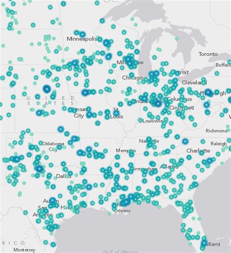 Map Of Tornadoes Most Occur