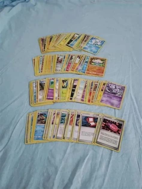 LOT DE 125 cartes Pokémon communes peu commune EUR 15 00 PicClick FR