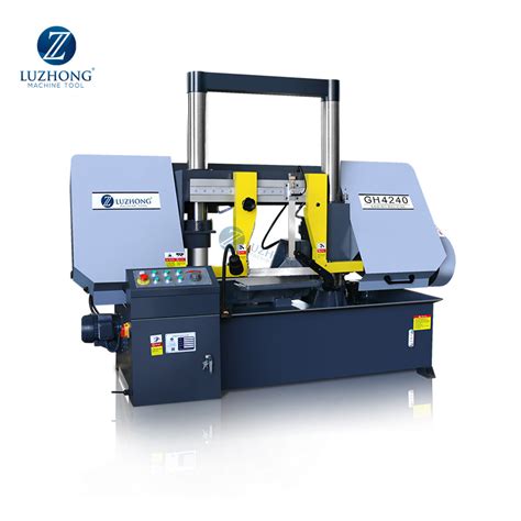 Band Saw Machine Gh Double Column Horizontal Metal Band Saw Machine