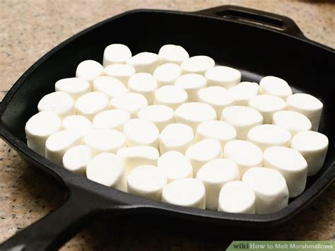 3 Ways To Melt Marshmallows Wikihow