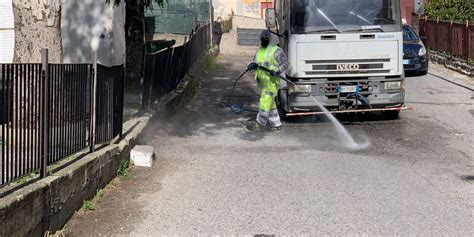 Viale Isonzo A Catanzaro Intervento Straordinario Della Sieco Su