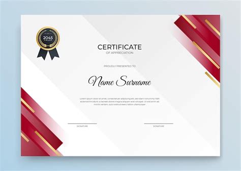 Premium Vector | Certificate template banner with abstract geometric shape for print template ...