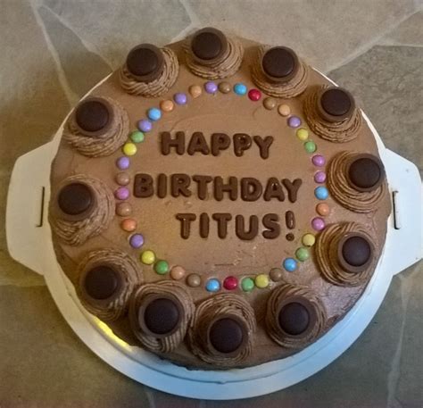 Toffifee Torte Zum Geburtstag Meines Sohnes Titus Toffifee Torte