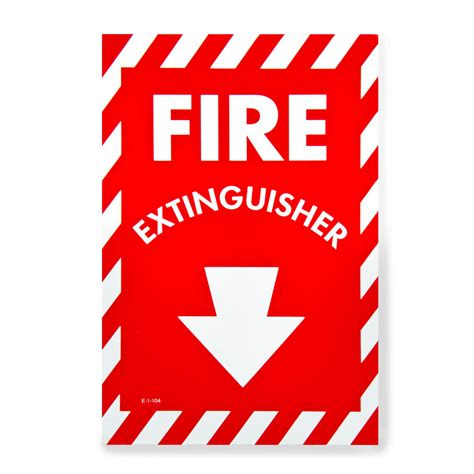 Printable Fire Extinguisher Labels