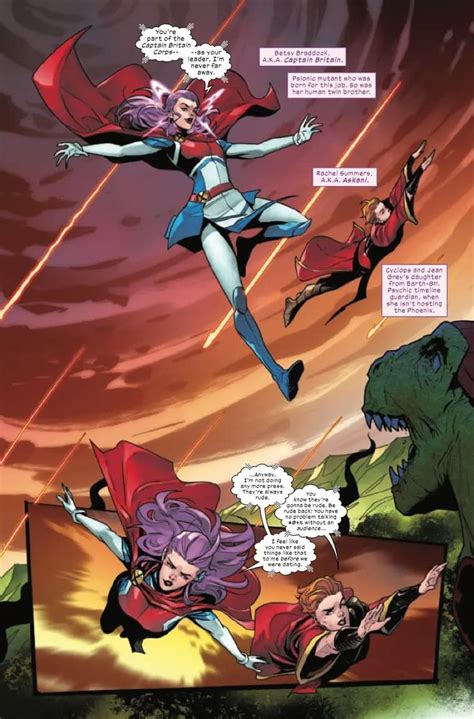 Betsy Braddock Captain Britain 1 Preview Extinction Agenda