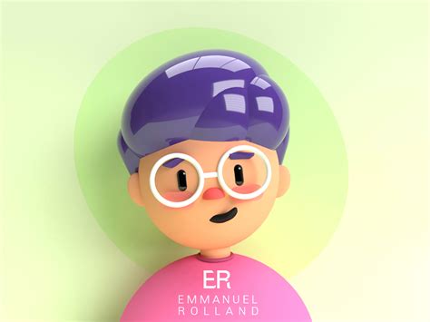 Dribbble - 3D Avatar-mise en page-DribbbleXXL.jpg by Manu Designer