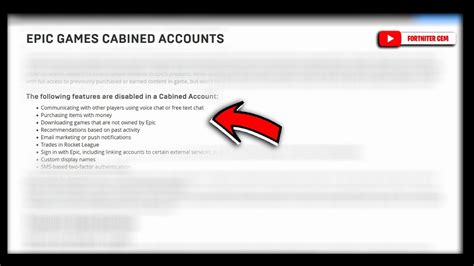 How Epic Games Cabined Accounts Work In Fortnite Youtube