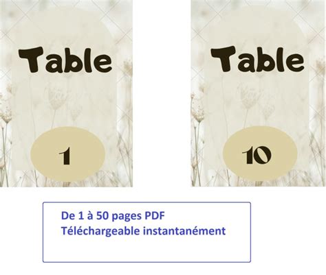 Create Table Numbers Designs By Samjbe Fiverr